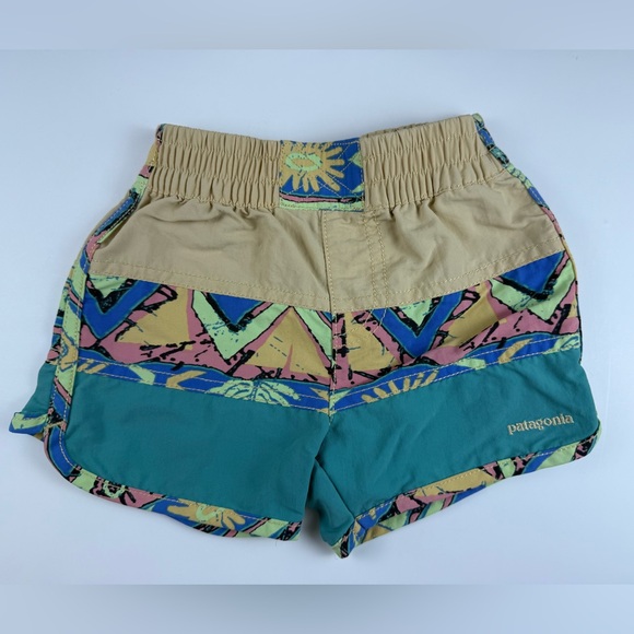 Patagonia Other - Patagonia Baby Board Shorts Color Block Size 12-18 Months
